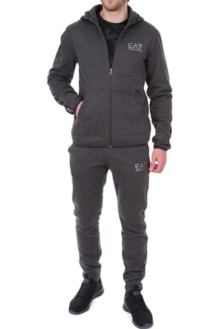 Sweat à capuche - Gris foncé - EA7