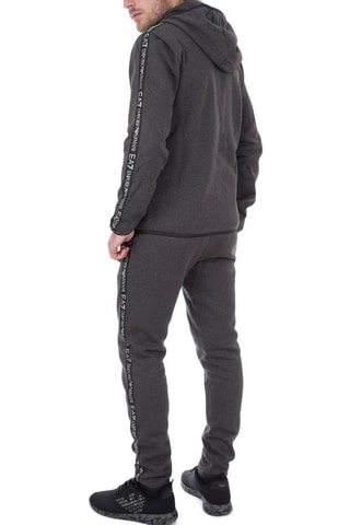 Sweat à capuche - Gris foncé - EA7