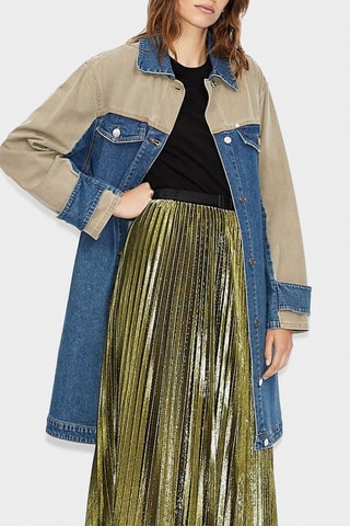 Jupe plissée - Doré - Exchange