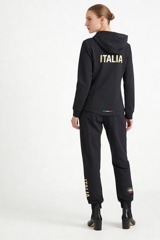 Sweat à capuche et pantalon de survêtement - Bleu nuit - EA7