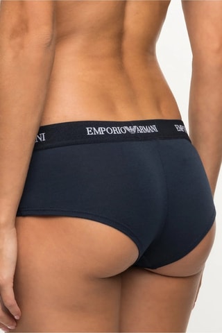 2 culottes - Blanc et bleu marine - Emporio Armani