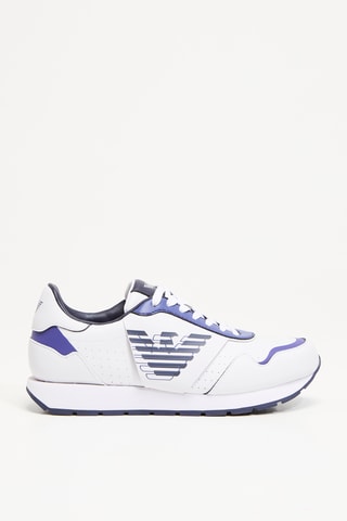 Baskets en cuir - Blanc - EA7