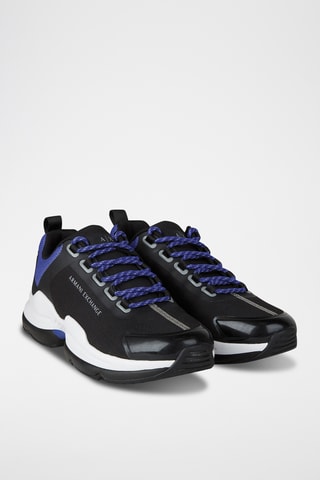 Baskets - Noir et violet - Exchange