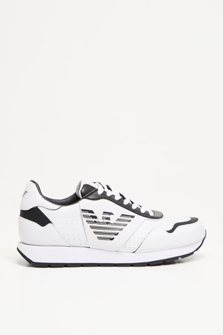 Baskets en cuir - Blanc - EA7