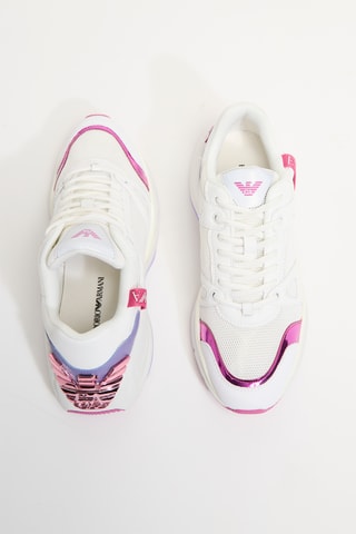 Baskets en cuir - Blanc - EA7