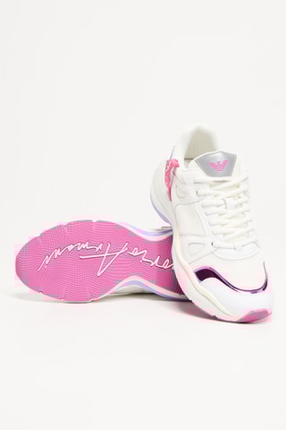 Baskets en cuir - Blanc - EA7