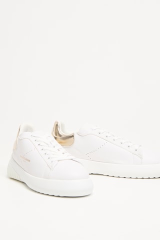 Baskets en cuir - Blanc - EA7