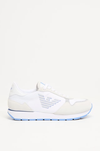 Baskets en cuir - Blanc - EA7