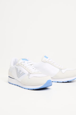 Baskets en cuir - Blanc - EA7