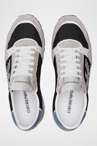 Baskets en cuir - Noir - EA7