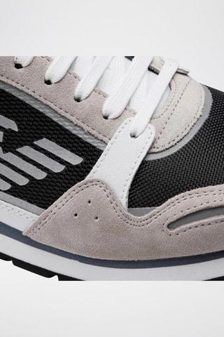 Baskets en cuir - Noir - EA7