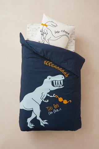 Parure enfant Magicouette en coton 57 fils/cm² - Bleu foncé