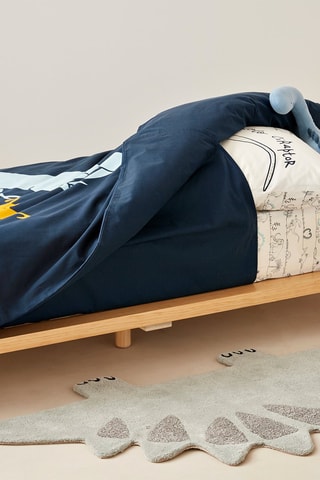 Parure enfant Magicouette en coton 57 fils/cm² - Bleu foncé