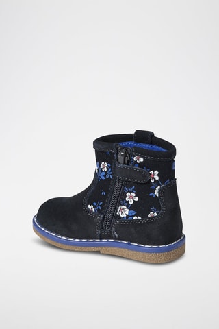 Boots em nobuck - Azul
