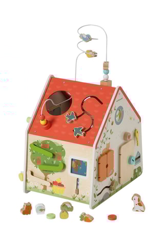 Grande maison d'activités en bois - Dès 10 mois