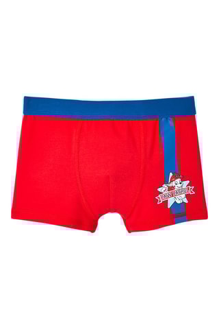 3 boxers Pat'Patrouille - Bleu et rouge