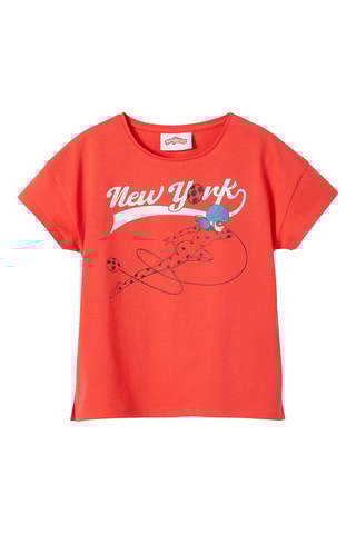 T-shirt Ladybug Miraculous Vermelho - Vertbaudet