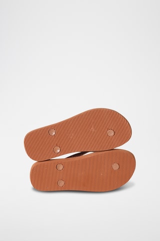 Chinelos de dedo - Castanho