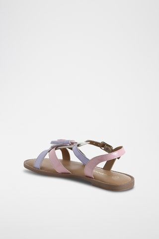 Sandales - Mauve et rose