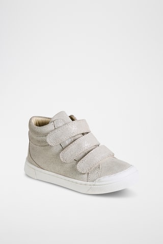 Baskets en nubuck - Doré