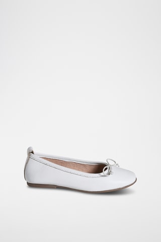 Ballerines en cuir - Blanc