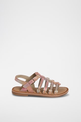 Sandálias romanas em couro - Violeta