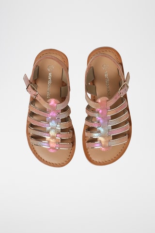 Sandálias romanas em couro - Violeta