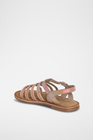 Sandálias romanas em couro - Violeta