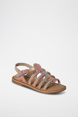 Sandálias romanas em couro - Violeta