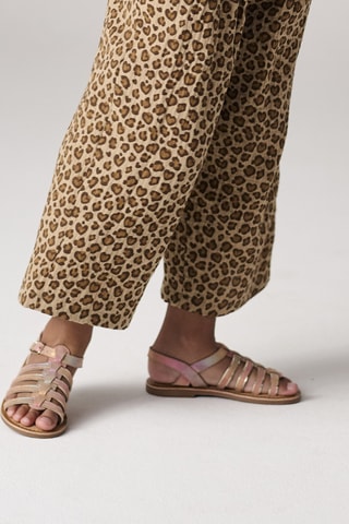 Sandálias romanas em couro - Violeta