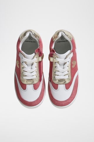 Baskets en cuir - Vieux rose