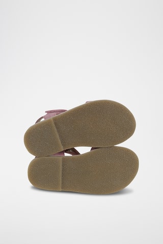 Sandálias em nobuck - Rosa