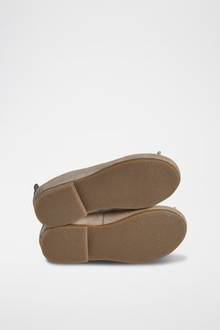 Babies en cuir - Doré