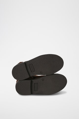 Botins em nobuck - Camel