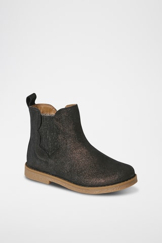 Botins em nobuck - Castanho