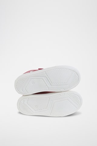 Sapatilhas em couro - Rosa