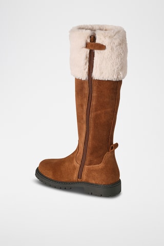 Botas em nobuck - Castanho