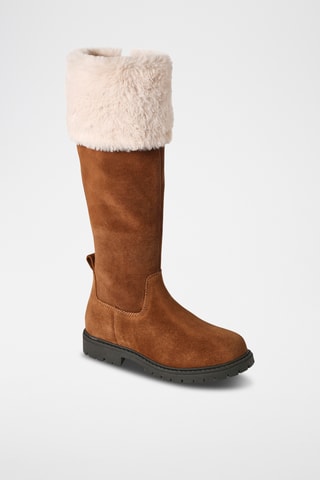 Botas em nobuck - Castanho