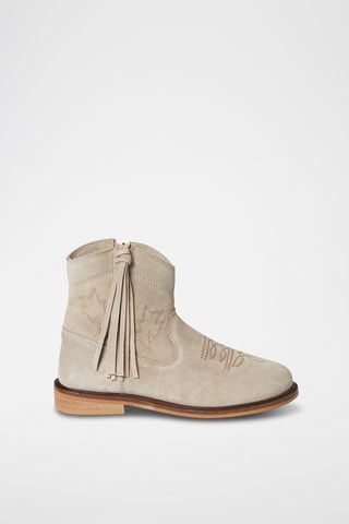 Botins em nobuck - Camel