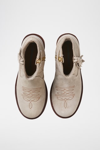 Botins em nobuck - Camel