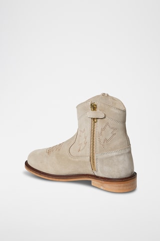 Botins em nobuck - Camel
