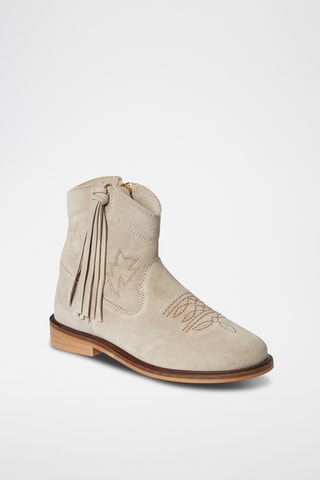 Botins em nobuck - Camel