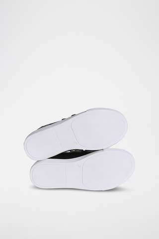 Sapatilhas em couro - Preto