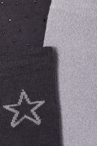 3 paires de chaussettes - Anthracite