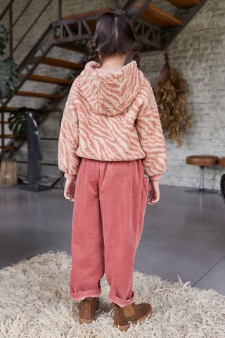 Sweat à capuche - Rose poudré