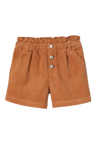 Short en velours - Camel