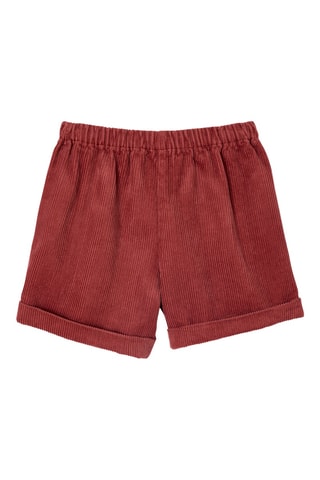 Short en velours - Vieux rose