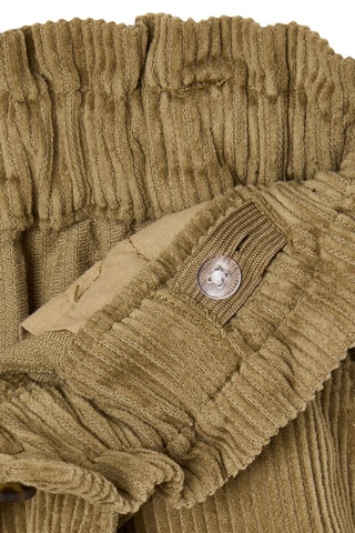 Jupe en velours - Vert olive