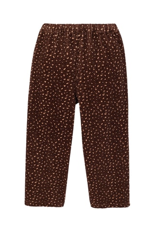 Pantalon en velours - Marron