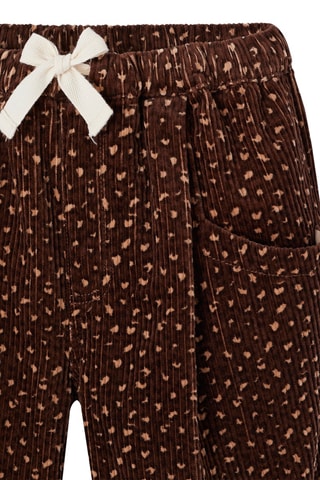 Pantalon en velours - Marron